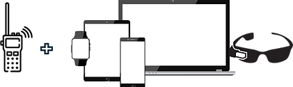 alerts and critical events visible on all industrial communication devices 