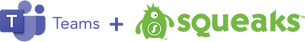 Teams + SQUEAKS Logo