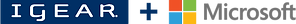 IGear + Microsoft Partnership Logo
