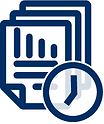 Hourly Production Reports include target, good parts, bad parts, downtime, OEE, and the ability to add comments.